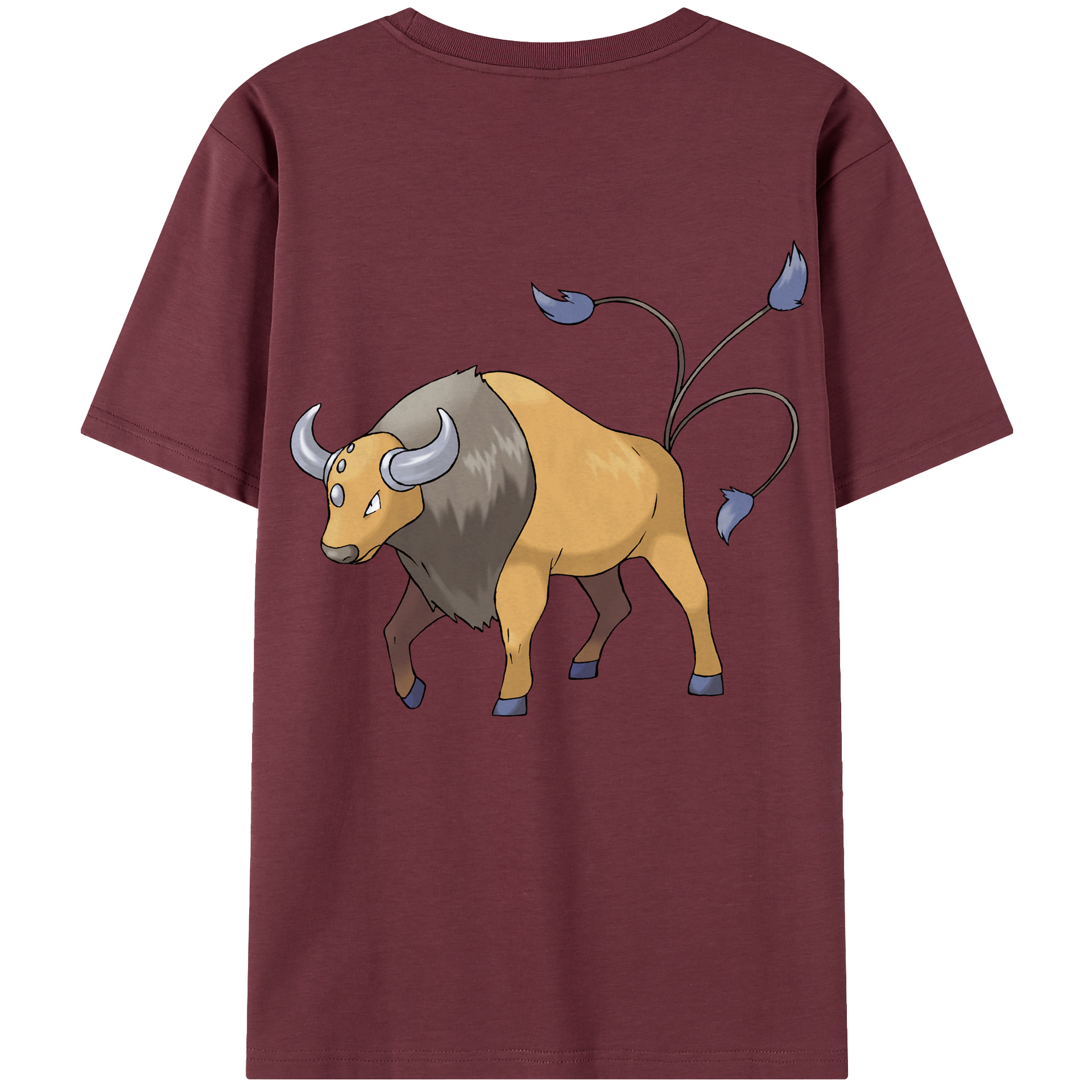（画像用） ポケットモンスター Pokémon 綿100％半袖Tシャツ（背面プリント）